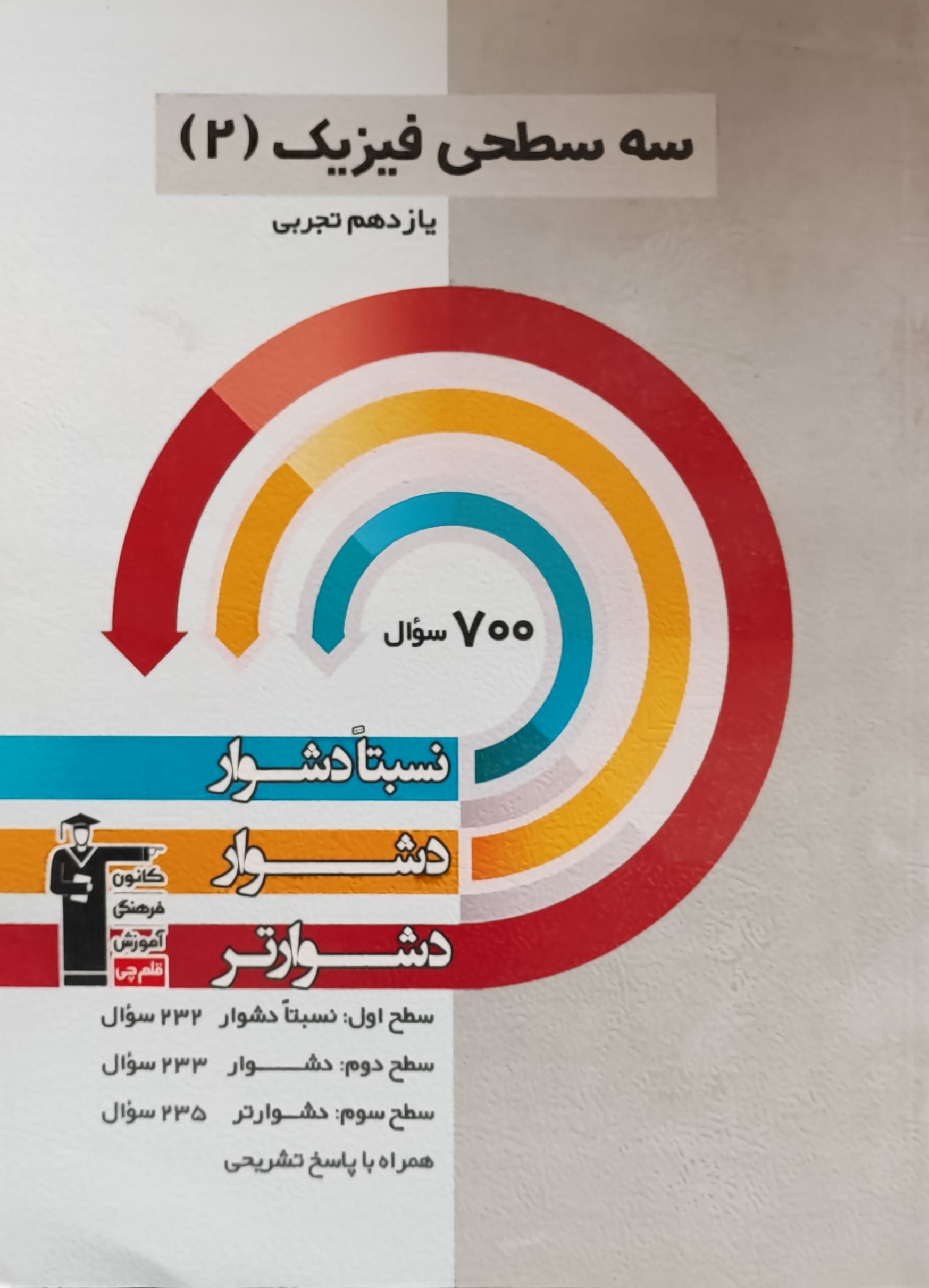  سه سطحی فیزیک یازدهم تجربی قلم چی چاپ 1403